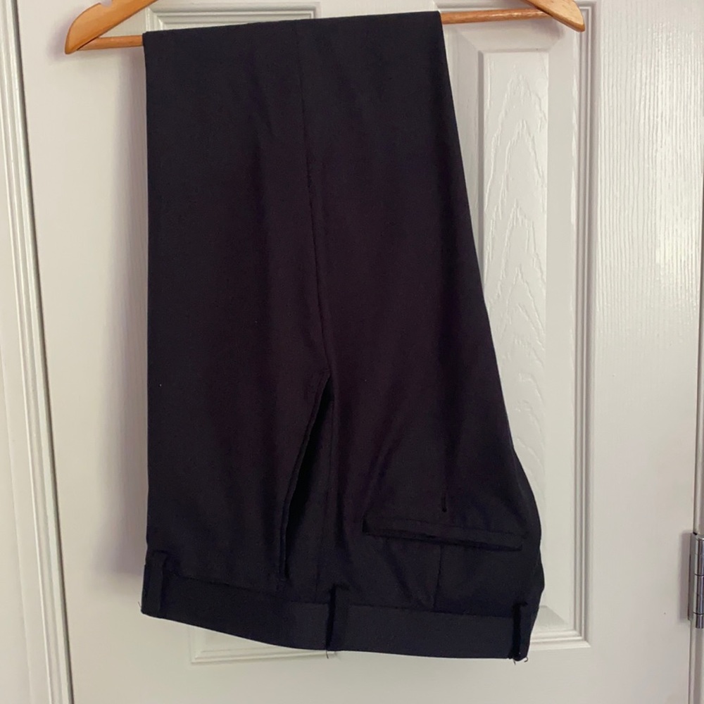 Nordstrom Rack dress pants, black, classic fit size 35x30